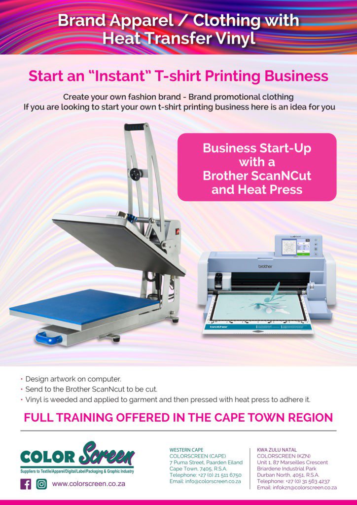 BROTHER SCANNCUT AND HEAT PRESS OFFER A5